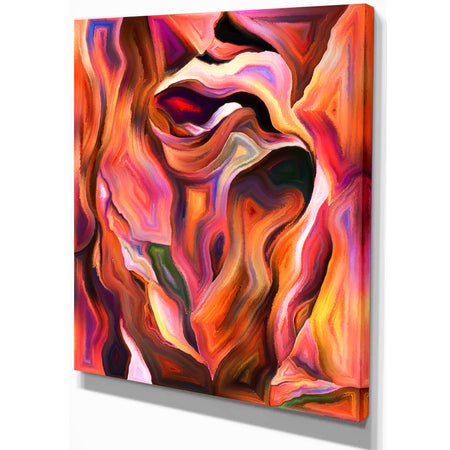 Geometry Paint - Digital Art on wrapped Canvas