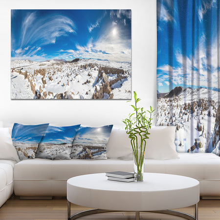 The Andes - Landscapes Photography on wrapped Canvas