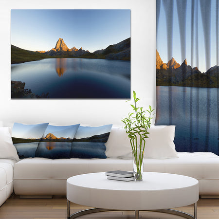 Pyrenees in France - Landscapes photography on wrapped Canvas