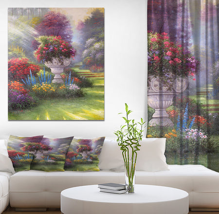 The Garden of Hope - Landscapes Painting Print on Wrapped Canvas