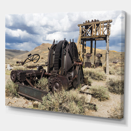 Bodie ghost town - Landscapes Photography on wrapped canvas