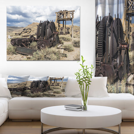 Bodie ghost town - Landscapes Photography on wrapped canvas