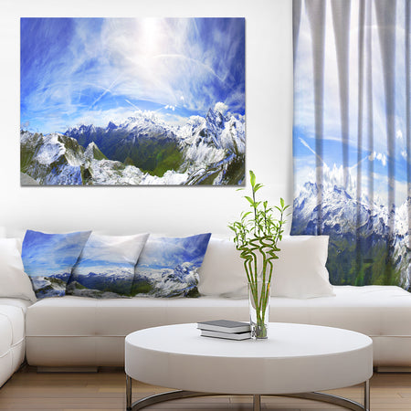 Alpine Grosslockner Panorama - Landscapes Photography on wrapped canvas
