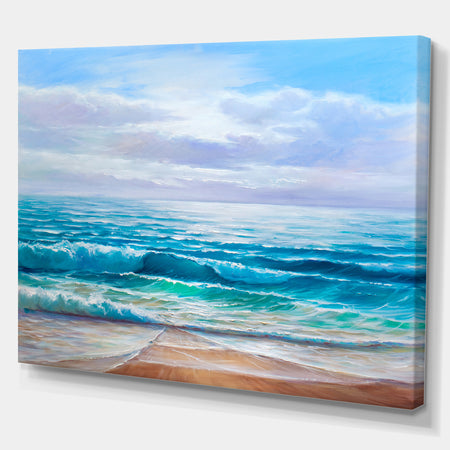 Calming Ocean - Sea & Shore Photographic on wrapped Canvas