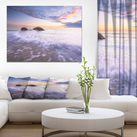 Glorious Seas - Landscapes Sea & Shore Photographic on wrapped Canvas
