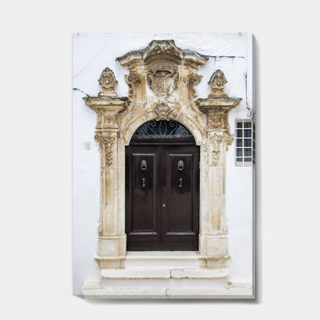 Old door Bari Italy - Vintage Canvas Artwork