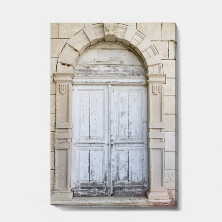 Vintage Italian Door - Vintage Premium Canvas Wall Art