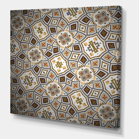 Arabic Mosaic Ceiling - Modern & Contemporary Canvas Art