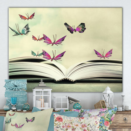 Hover in the Sky - Cottage Canvas Wall Art