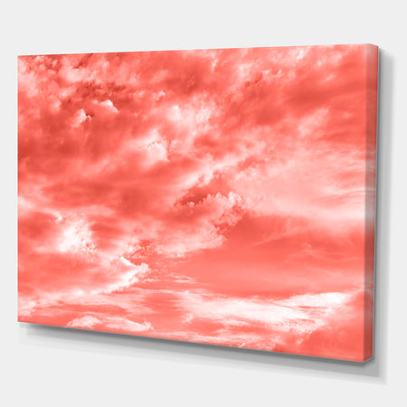 Sky with clouds - Modern Canvas Wall Art