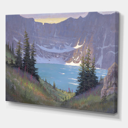 Iceberg Lake - Traditional Gallery-wrapped Canvas