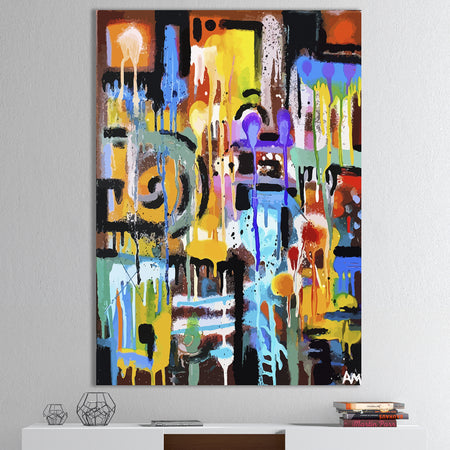 MouseChutes & TrapLadders - Modern & Contemporary Canvas Wall Art