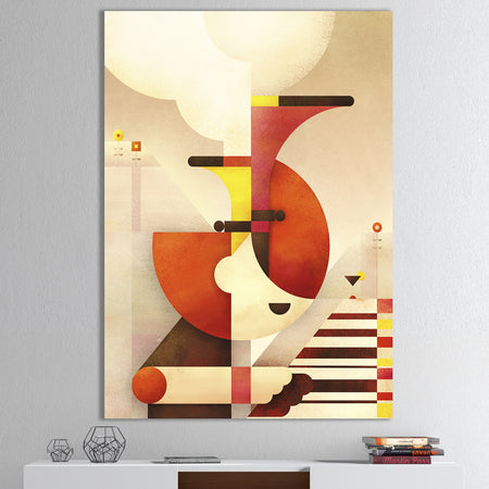 All That Jazz - Mid-Century Modern Premium Canvas Wall Art