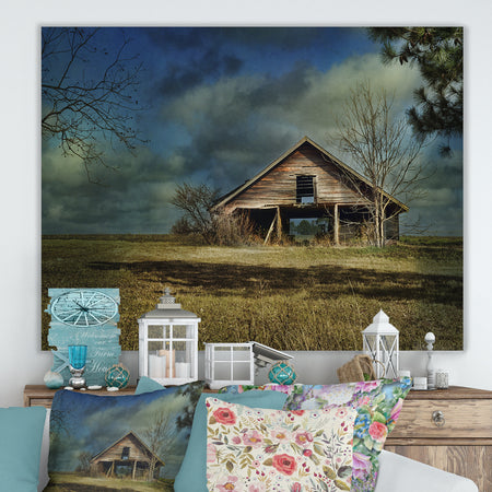 Storm Barn II - Farmhouse Premium Canvas Wall Art