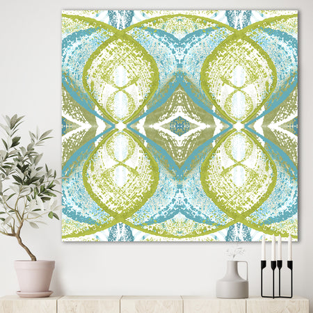 Green Vision - Mid-Century Modern Premium Canvas Wall Art