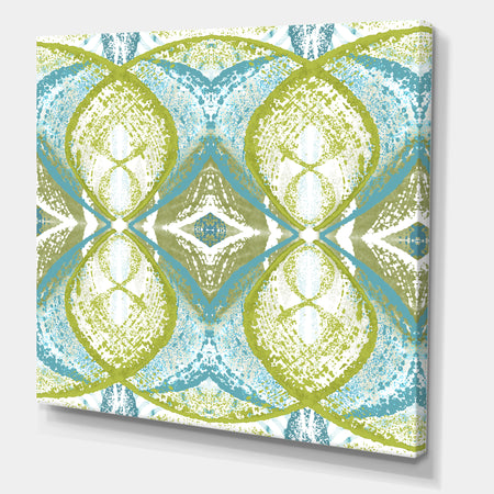 Green Vision - Mid-Century Modern Premium Canvas Wall Art