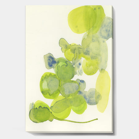 Green Leaves Impression - Canvas Wall Art