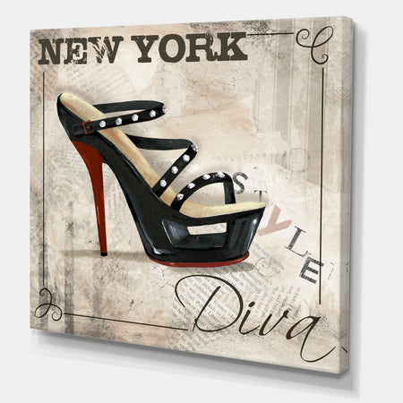 New York Style - Fashion Canvas Wall Art