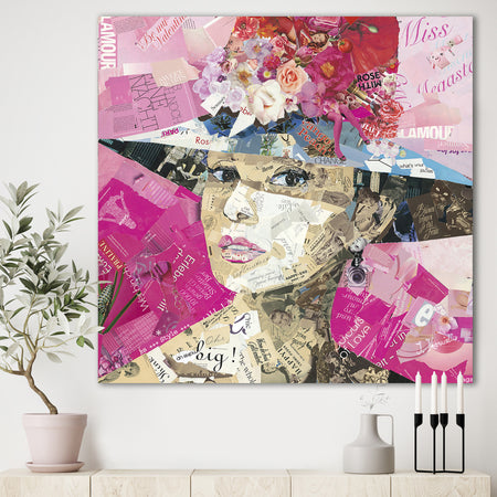Girl Next Door - Modern & Contemporary Premium Canvas Wall Art