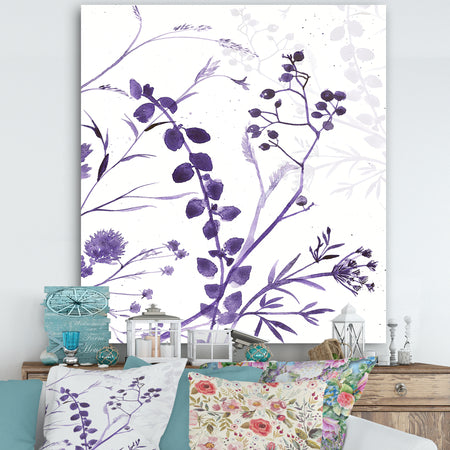 Meadow Flowers In The Afternoon I - Cottage Canvas Wall Art