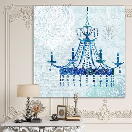 Chandelier II - Fashion Canvas Wall Art
