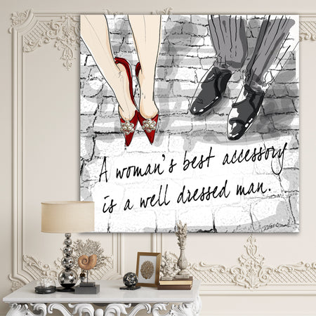 Best Accessory - Fashion Premium Canvas Wall Art