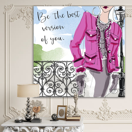Best Version - Fashion Canvas Wall Art