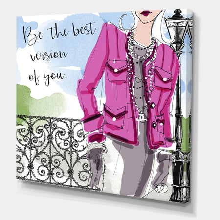 Best Version - Fashion Canvas Wall Art