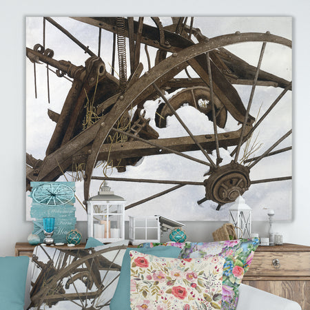 Winter Harvest - Farmhouse Gallery-wrapped Canvas