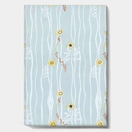 Yellow Kites in The Meadows - Cottage Canvas Wall Art