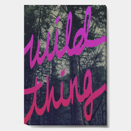 Wild Thing - Cottage Canvas Artwork