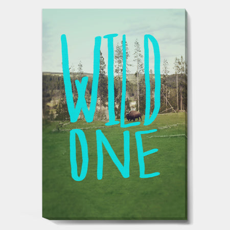 Wild One - Cottage Canvas Artwork