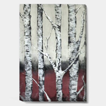 Autumn Birch - Cottage Gallery-wrapped Canvas