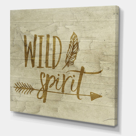 Wild Spirit - Cottage Premium Canvas Wall Art