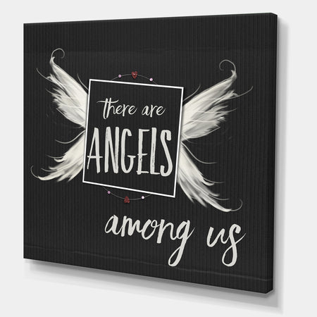 Angels Among Us - Cottage Gallery-wrapped Canvas