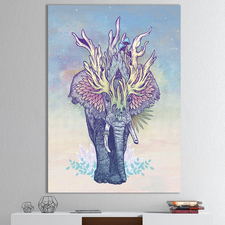 Spirit Elephant - Modern & Contemporary Canvas Artwork
