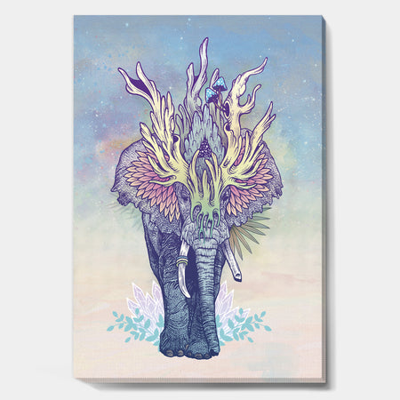 Spirit Elephant - Modern & Contemporary Canvas Artwork
