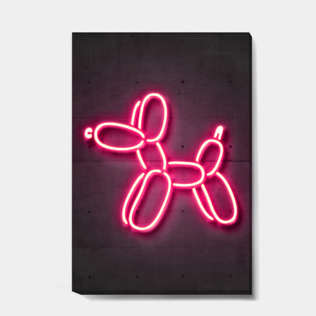 Balloon dog - Modern & Contemporary Canvas Art Print