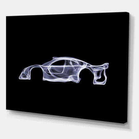 Mercedes-Benz CLK GTR - Modern & Contemporary Gallery-wrapped Canvas