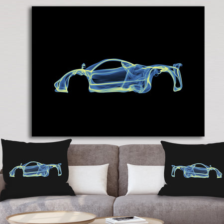 Pagani Zonda - Modern & Contemporary Premium Canvas Wall Art