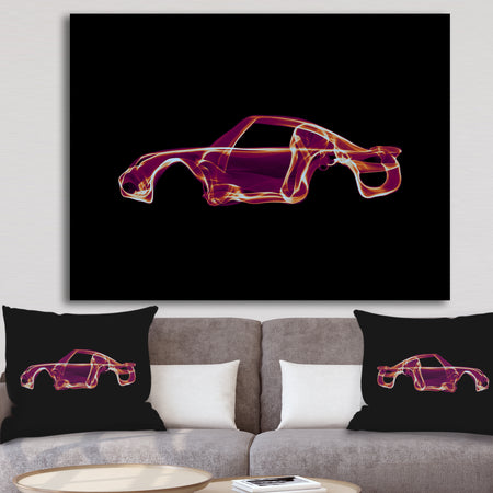 Porsche 959 - Modern & Contemporary Gallery-wrapped Canvas