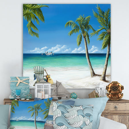 Bird of Paradise - Nautical & Coastal Canvas Wall Art