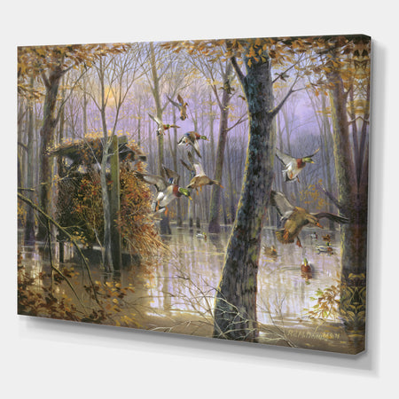 While You Were Out - Lake House Gallery-wrapped Canvas