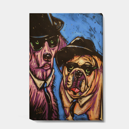 Mission From Dog - Modern & Contemporary Canvas Wall Art