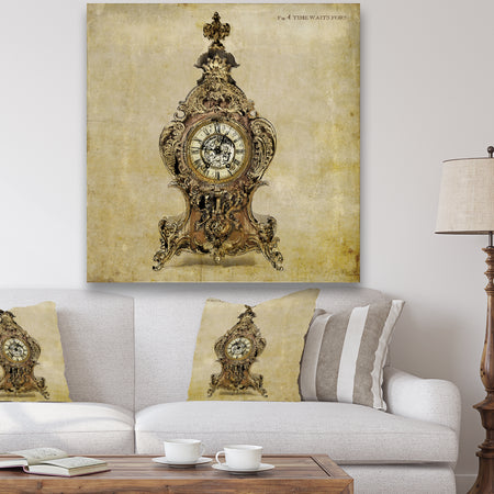 Time Waits - Traditional Gallery-wrapped Canvas