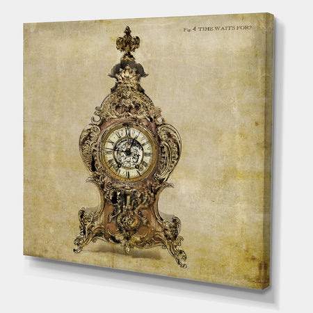 Time Waits - Traditional Gallery-wrapped Canvas