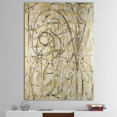 Action Painting Art I - Modern & Contemporary Canvas Artwork