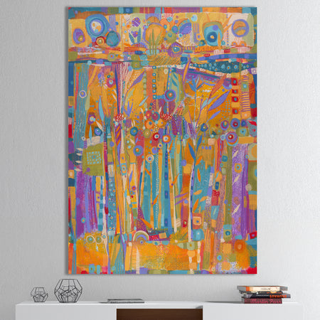 A Brand New Day - Modern & Contemporary Gallery-wrapped Canvas