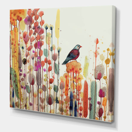 Joie De Vivre Carre - Cottage Canvas Artwork