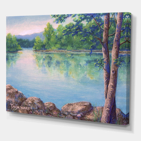 Tablerock Cove - Lake House Canvas Art Print
